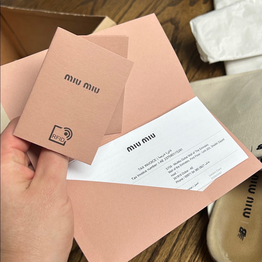 New Balance X Miu Miu 530 SL faded suede mules - Picture 12 of 16